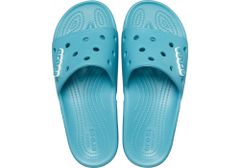 Crocs Classic Slides Unisex, 39-40 EU, M7W9, Šlapky, Sandále, Papuče, Turq Tonic, Modrá, 206121-4ST