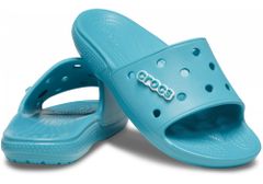 Crocs Classic Slides Unisex, 42-43 EU, M9W11, Šlapky, Sandále, Papuče, Turq Tonic, Modrá, 206121-4ST