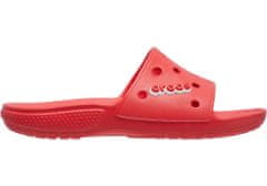 Crocs Classic Slides Unisex, 42-43 EU, M9W11, Šlapky, Sandále, Papuče, Flame, Červená, 206121-8C1