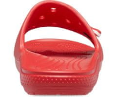 Crocs Classic Slides Unisex, 43-44 EU, M10W12, Šlapky, Sandále, Papuče, Flame, Červená, 206121-8C1