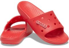 Crocs Classic Slides Unisex, 43-44 EU, M10W12, Šlapky, Sandále, Papuče, Flame, Červená, 206121-8C1