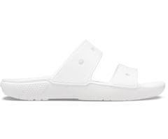 Crocs Classic Sandals pre mužov, 45-46 EU, M11, Sandále, Šlapky, Papuče, White, Biela, 206761-100