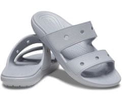 Crocs Classic Sandals Unisex, 38-39 EU, M6W8, Sandále, Šlapky, Papuče, Light Grey, Sivá, 206761-007