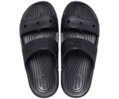 Crocs Classic Sandals Unisex, 38-39 EU, M6W8, Sandále, Šlapky, Papuče, Black, Čierna, 206761-001