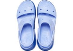 Crocs Classic Mega Crush Sandals Unisex, 41-42 EU, M8W10, Sandále, Šlapky, Papuče, Moon Jelly, Modrá, 207989-5Q6