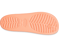 Crocs Classic Platform Flip-Flops pre ženy, 41-42 EU, W10, Žabky, Šlapky, Papuče, Papaya, Oranžová, 207714-83E