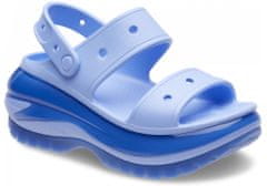 Crocs Classic Mega Crush Sandals Unisex, 38-39 EU, M6W8, Sandále, Šlapky, Papuče, Moon Jelly, Modrá, 207989-5Q6