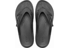 Crocs Classic All-Terrain Flip-Flops Unisex, 38-39 EU, M6W8, Žabky, Šlapky, Papuče, Black, Čierna, 207712-001