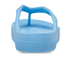 Crocs Classic Platform Flip-Flops pre ženy, 38-39 EU, W8, Žabky, Šlapky, Papuče, Oxygen, Modrá, 207714-4TB