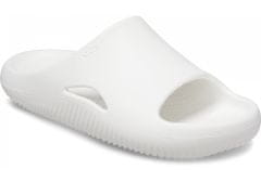 Crocs Mellow Slides Unisex, 41-42 EU, M8W10, Šlapky, Sandále, Papuče, White, Biela, 208392-100