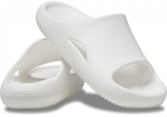 Crocs Mellow Slides Unisex, 41-42 EU, M8W10, Šlapky, Sandále, Papuče, White, Biela, 208392-100