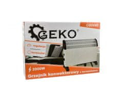 GEKO Konvektor 2000W, s termostatom GEKO