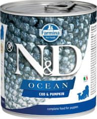 N&D OCEAN Dog konz. Cod & Pumpkin Puppy 285 g