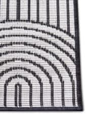Hanse Home AKCIA: 80x150 cm Kusový koberec Pangli 105852 Black – na von aj na doma 80x150
