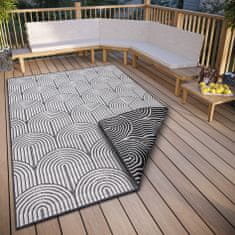 Hanse Home AKCIA: 80x150 cm Kusový koberec Pangli 105852 Black – na von aj na doma 80x150