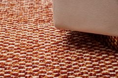 Diamond Carpets Ručne viazaný kusový koberec Fire Agate DE 4619 Orange Mix 80x150