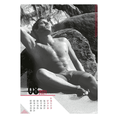 Kalendár Pin-up Calendar Soft Men 2025