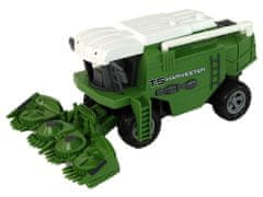 Lean-toys Poľnohospodárske vozidlo Kombajn R/C 29 cm zelený