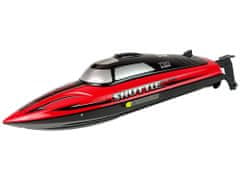 Lean-toys Motorový čln R/C 2.4G Red 20-25 km/h
