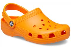 Crocs Classic Clogs pre deti, 27-28 EU, C10, Dreváky, Šlapky, Papuče, Orange Zing, Oranžová, 206990-83A