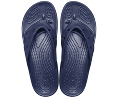 Crocs Classic Flip-Flops Unisex, 38-39 EU, M6W8, Žabky, Šlapky, Papuče, Navy, Modrá, 207713-410