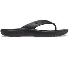 Crocs Classic Flip-Flops Unisex, 38-39 EU, M6W8, Žabky, Šlapky, Papuče, Black, Čierna, 207713-001