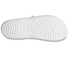 Crocs Classic Flip-Flops Unisex, 43-44 EU, M10W12, Žabky, Šlapky, Papuče, White, Biela, 207713-100