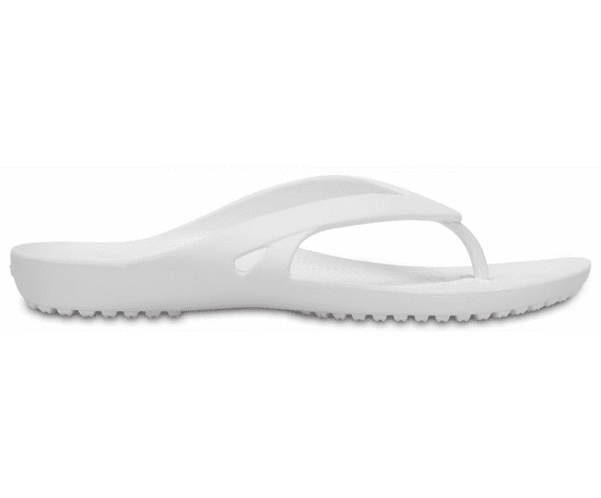 Crocs Kadee II Flip-Flops pre ženy, 36-37 EU, W6, Žabky, Šlapky, Papuče, White, Biela, 202492-100