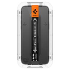 Spigen Ochranné Tvrdené Sklo Glas.Tr ”Ez Fit” Fc iPhone 15 Plus Black