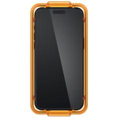 Spigen Ochranné Tvrdené Sklo Alm sklo Fc 2-Pack iPhone 15 Black