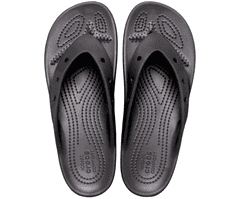 Crocs Classic Platform Flip-Flops pre ženy, 39-40 EU, W9, Žabky, Šlapky, Papuče, Black, Čierna, 207714-001