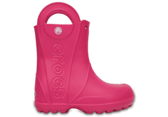 Crocs Handle It Rain Boots pre deti, 23-24 EU, C7, Gumáky, Čižmy, Candy Pink, Ružová, 12803-6X0