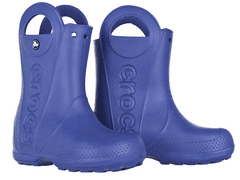 Crocs Handle It Rain Boots pre deti, 32-33 EU, J1, Gumáky, Čižmy, Cerulean Blue, Modrá, 12803-4O5