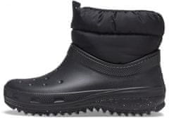 Crocs Classic Neo Puff Shorty Boots pre ženy, 42-43 EU, W11, Snehule, Čižmy, Black, Čierna, 207311-001