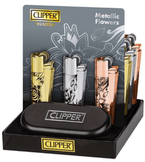 Clipper Metallic Flowers balíček - 3ks Metal 