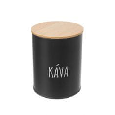 Dóza Káva BLACK pr. 9,5 cm