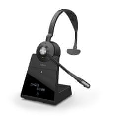 Jabra Engage 75/Mono/Bezdrať/MS/Stand/Čierna