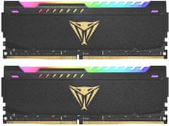 Patriot Viper Steel RGB 64GB DDR4 3200MHz/DIMM/CL18/1,35V/KIT 2x 32GB