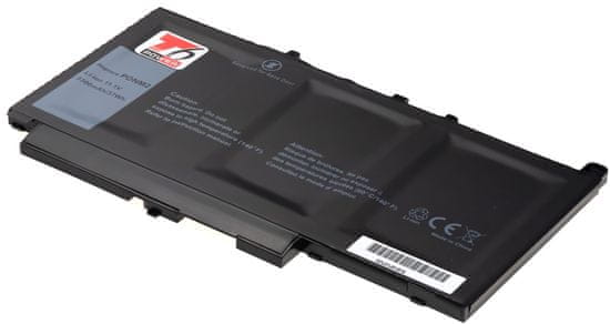 T6 power Batéria Dell Latitude E7270, Latitude E7470, 3300mAh, 37Wh, 3cell, Li-pol