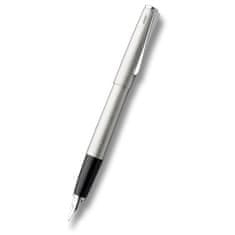 Lamy Studio Brushed Steel plniace pero hrot EF