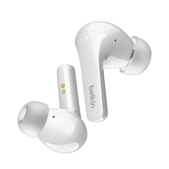 Belkin SoundForm Flow/Stereo/ANC/BT/Bezdrať/Biela