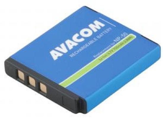 Avacom Náhradná batéria Fujifilm NP-50 Li-Ion 3.7V 750mAh 2.8Wh