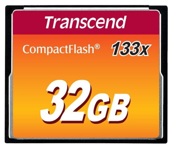 Transcend 32GB CF (133X) pamäťová karta (MLC)