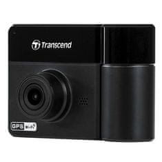 Transcend DrivePro 550B duálna autokamera, Full HD 1080/1080, uhol 150 ° / 130 °, 64GB microSDXC, GPS / G-Senzor / Wi-Fi, čierna