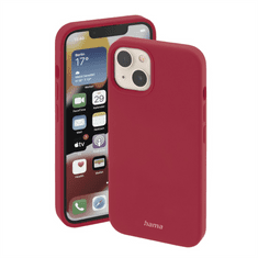 HAMA MagCase Finest Feel PRO, kryt pre Apple iPhone 14 Plus, červený