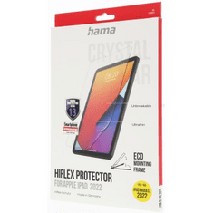 HAMA Hiflex, nerozbitná ochrana displeja pre Apple iPad 10,9" (10. generácia 2022), bezp.trieda 13