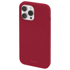 HAMA MagCase Finest Feel PRO, kryt pre Apple iPhone 14 Pro, červený