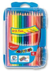 Maped Pastelky trojhranné Color'Peps Smart Box 15ks