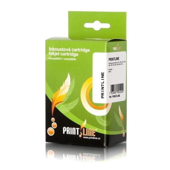 PrintLine kompatibilný cartridge s Epson T130140 / pre Stylus Office B42WD, BX320FW / 945 strán / 25,4 ml, Black, čip