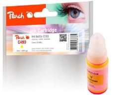 Peach kompatibilný cartridge Canon CISS GI-490 Yellow, 70 ml